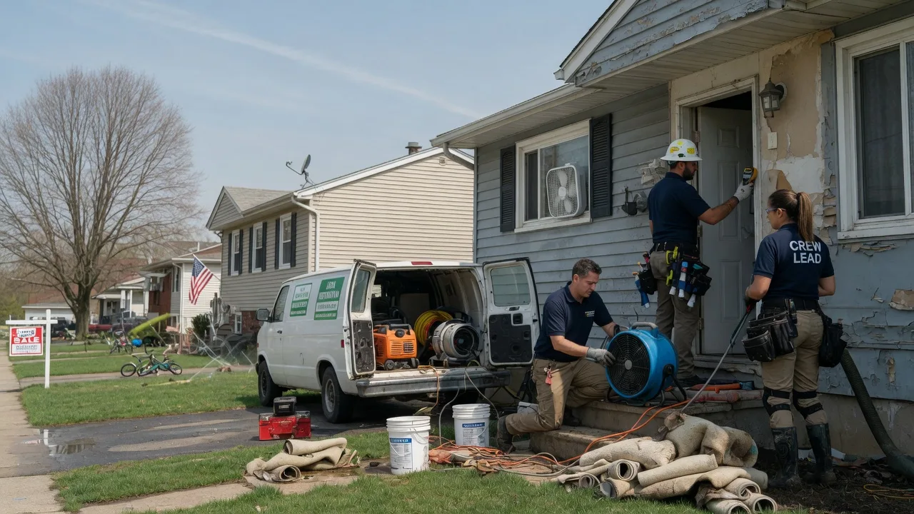 Flood Cleanup in Shirley, NY near me